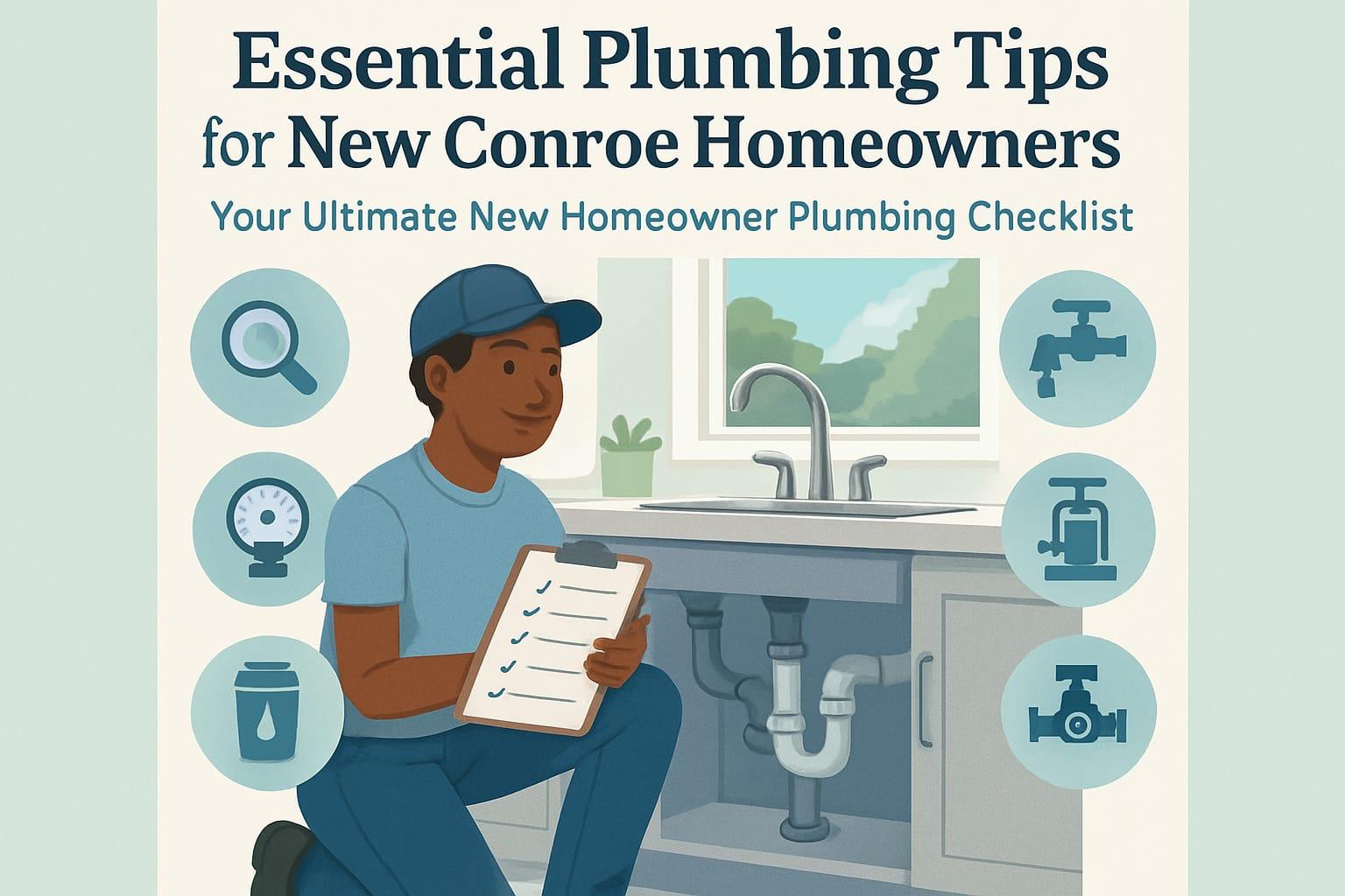 Essential Plumbing Tips for New Conroe Homeowners