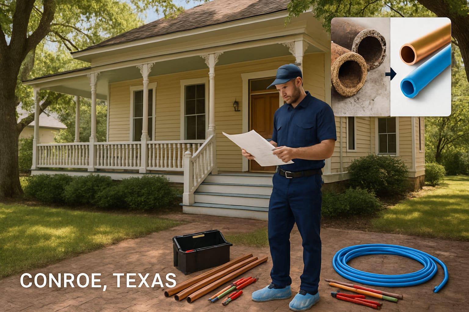 Serving Historic Homes in Conroe with Expert Plumbing Solutions