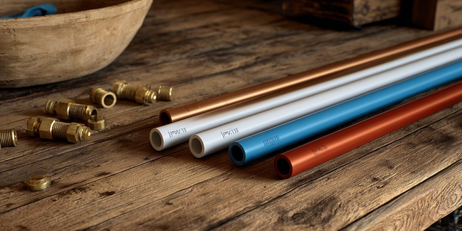 Choosing the Best Pipe Material: PVC, Copper, or PEX?
