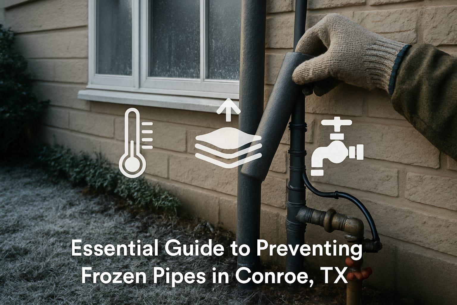 Preventing Frozen Pipes in Conroe