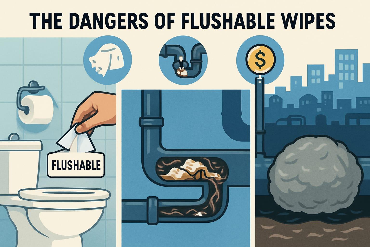 The Truth About Flushable Wipes and Plumbing Myths