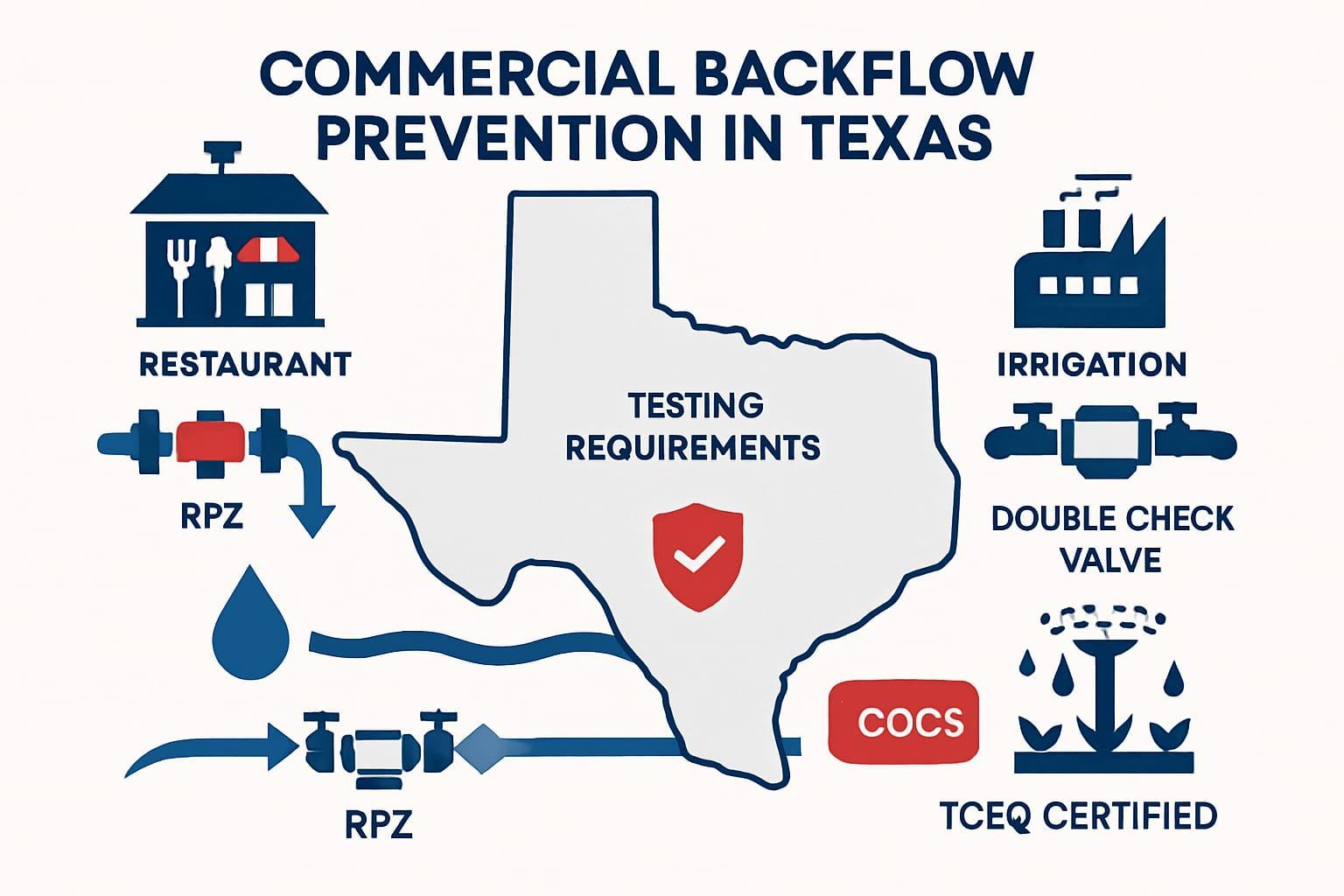 Understanding Backflow Prevention in Texas: A Comprehensive Guide for Businesses