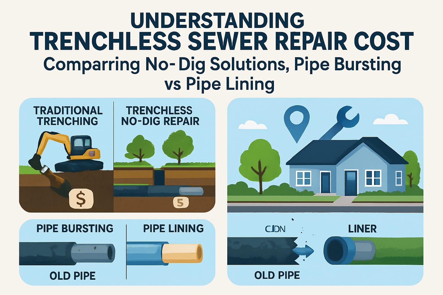 Understanding Trenchless Sewer Repair: Costs, Local Services, and Method Comparisons